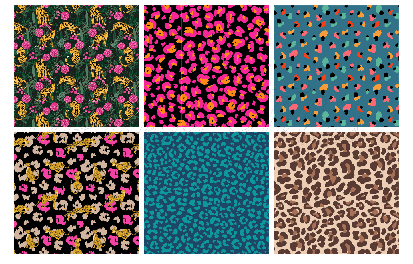 PACK LANYARD ANIMAL PRINT 3