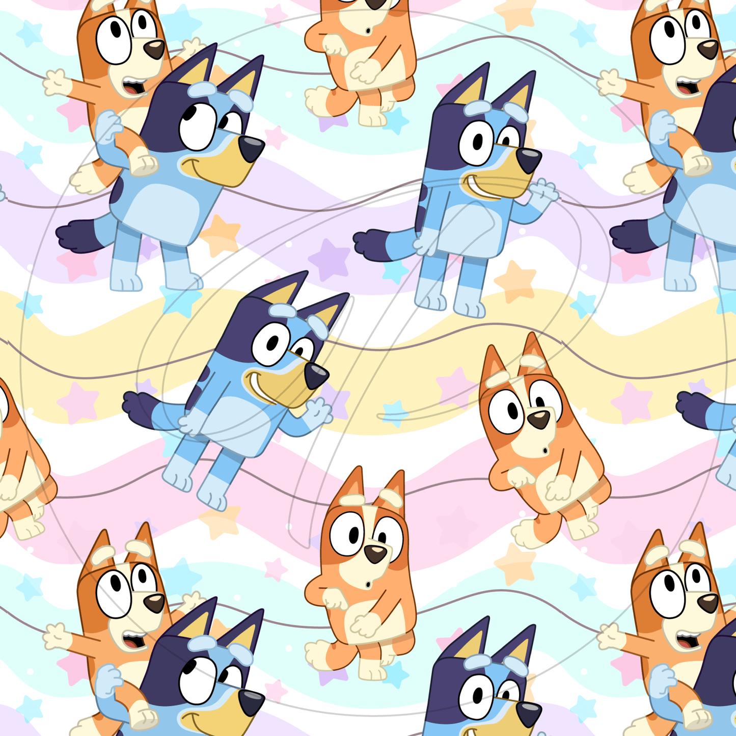 BLUEY 4 POLILONA 45x60 CMS