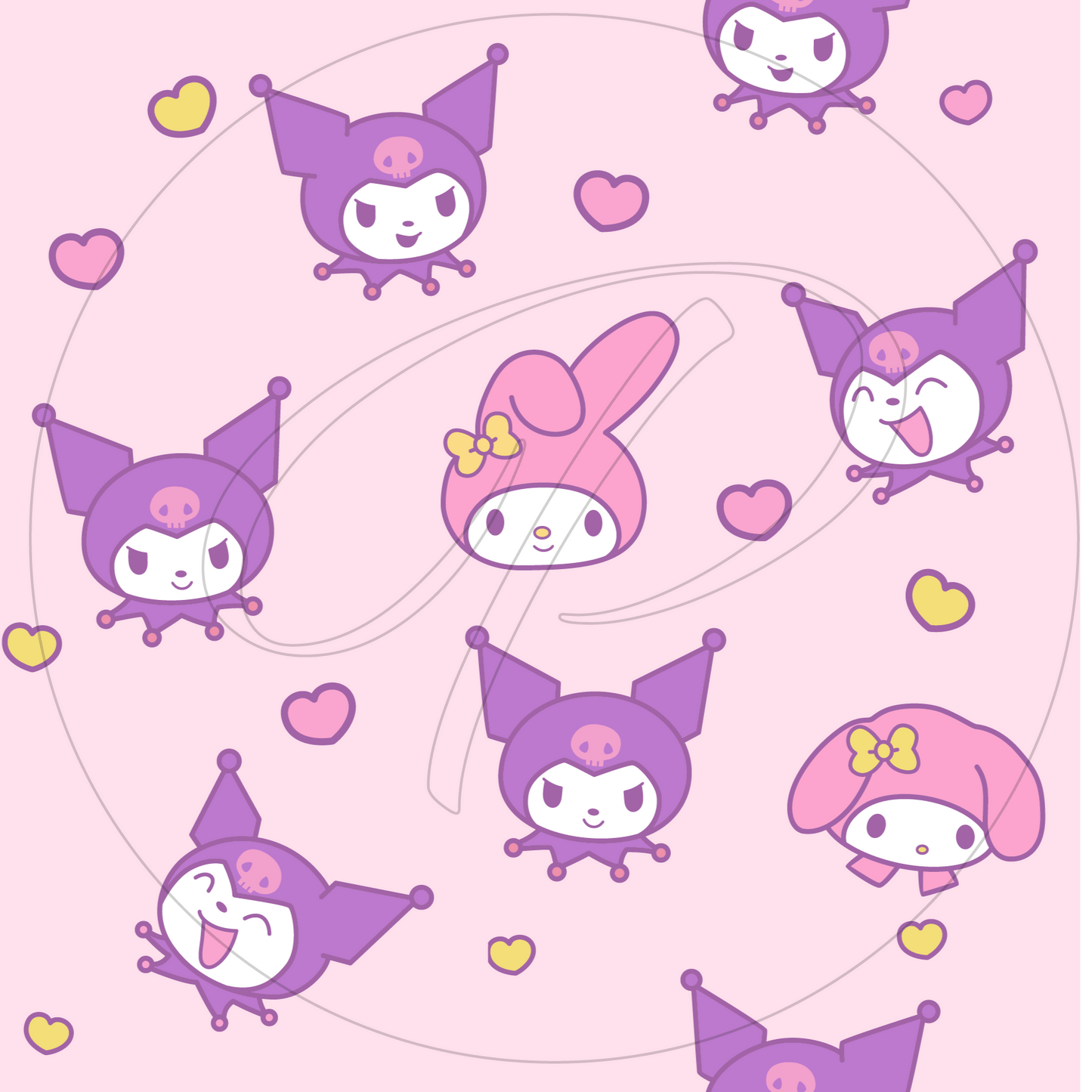 57x73 cms DISEÑO ANIMADO KUROMI 3