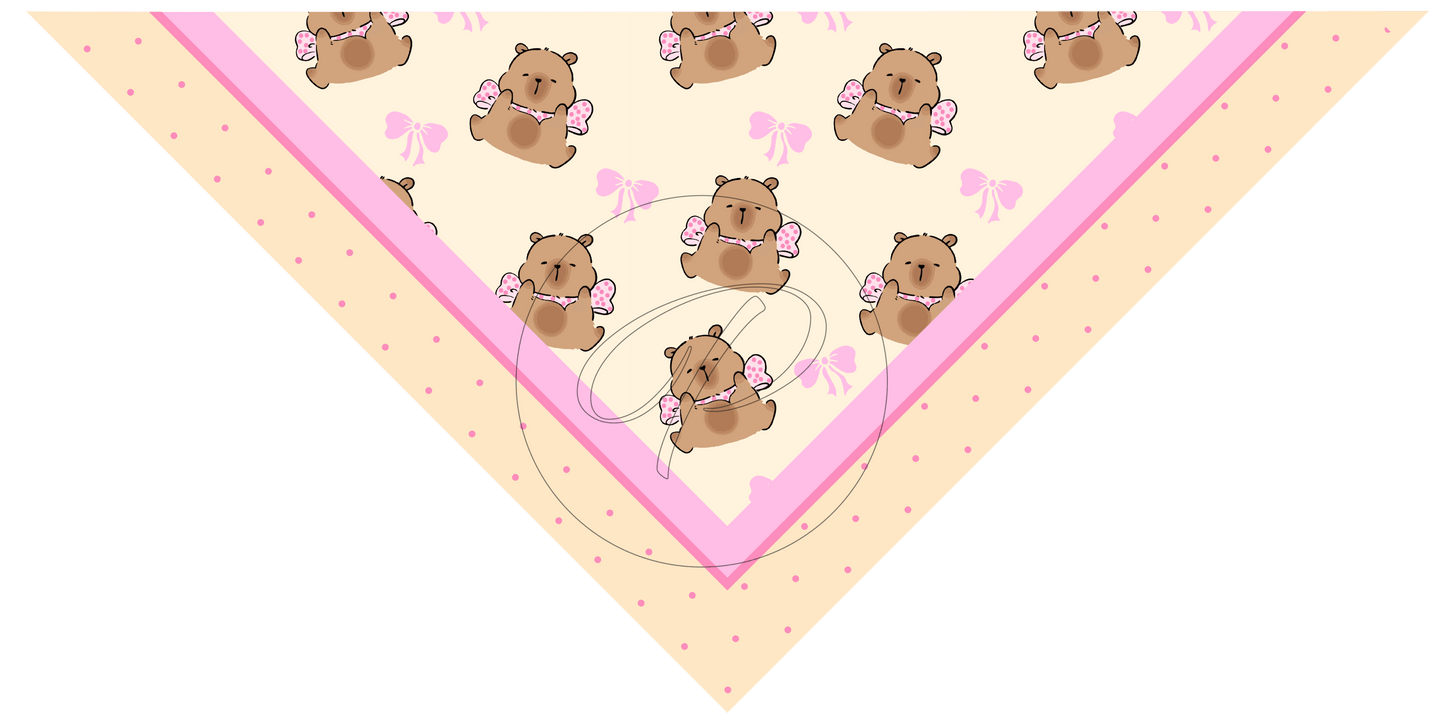 PAÑUELO INFANTIL CAPIBARA 4