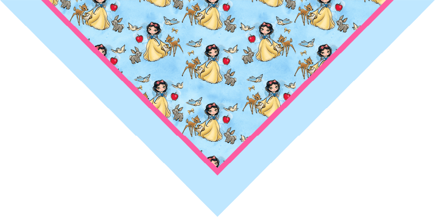 BANDANA INFANTIL PRINCESAS 11