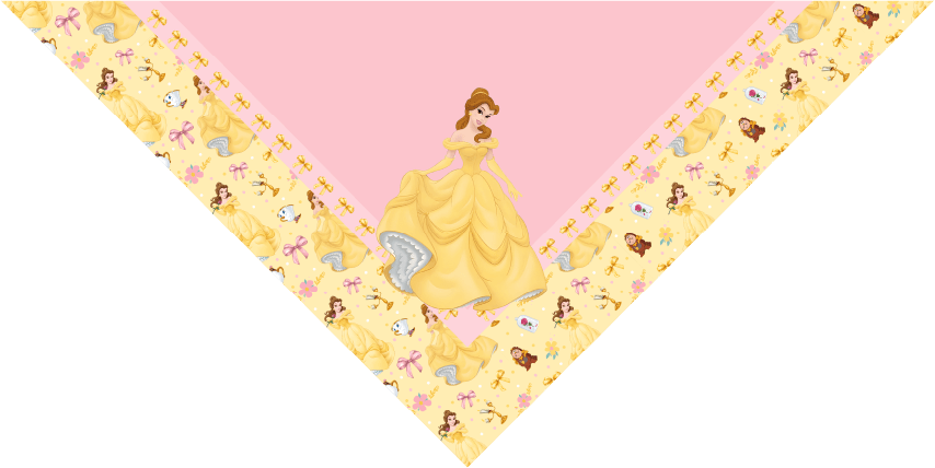 BANDANA INFANTIL PRINCESAS 1