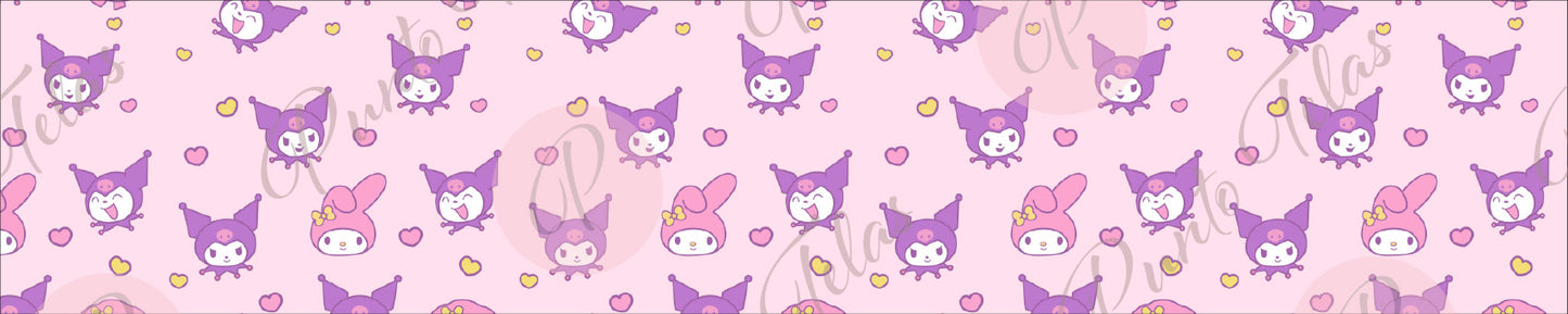 Corte lycra dupont Kuromi 3