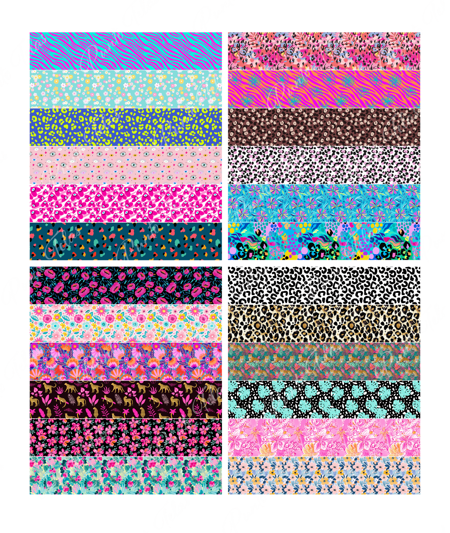 PACK 4 SCRUNCHIE 12X58 CMS x24