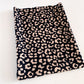 LYCRA DUPONT SUBLIMADA MANCHITAS BEIGE FONDO NEGRO