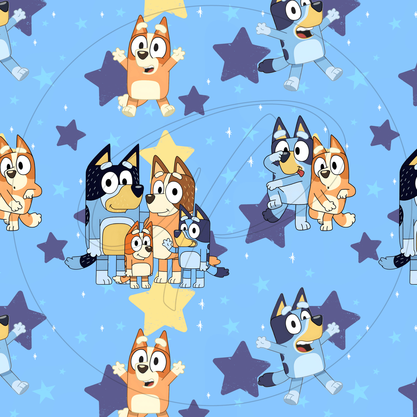 57x73 cms DISEÑO ANIMADO BLUEY 5