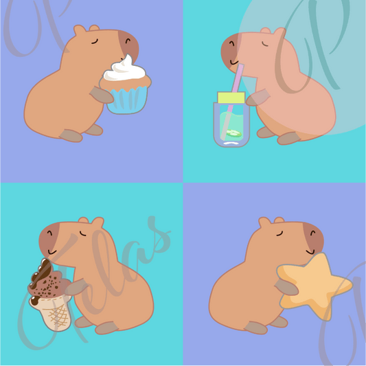 DISEÑO ANIMADO CAPIBARA 10