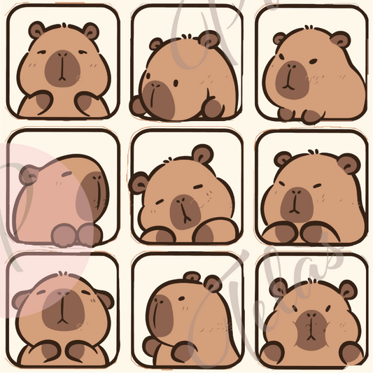 DISEÑO ANIMADO CAPIBARA 11