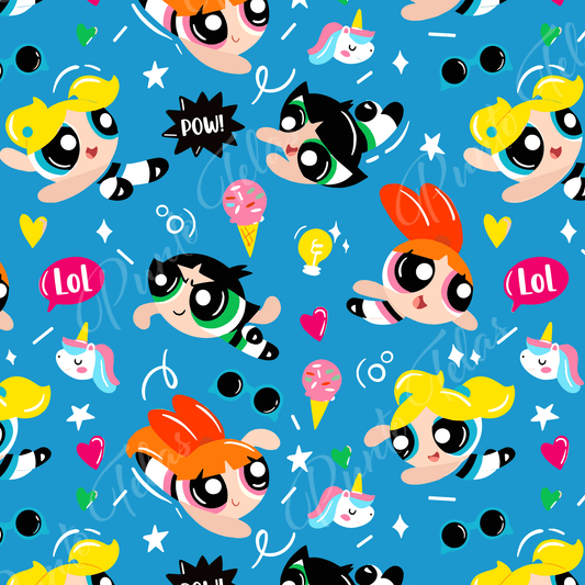 57x73 cms DISEÑO ANIMADO CHICAS SUP 1