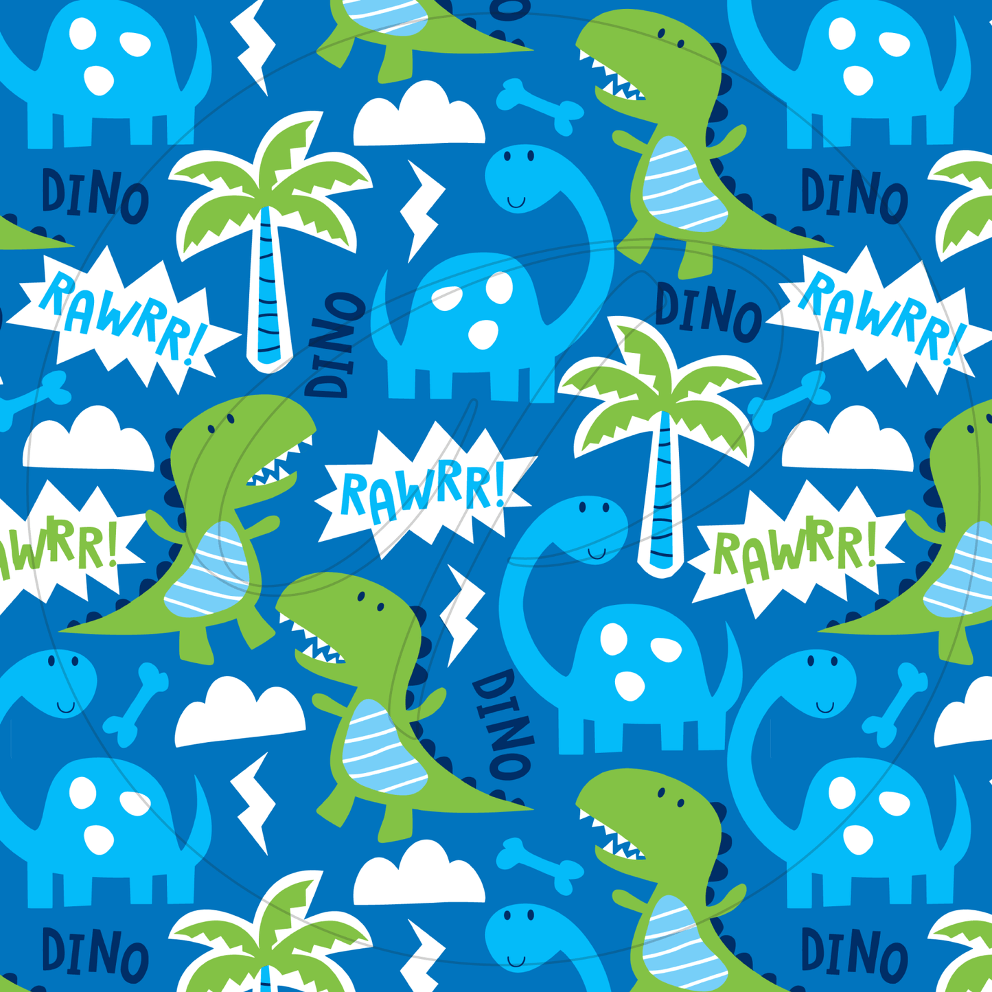 57x73 cms DISEÑO ANIMADO DINO 1