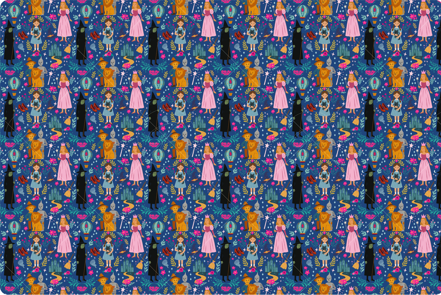 CORTE 57x73 CM DOROTHY fondo azul claro