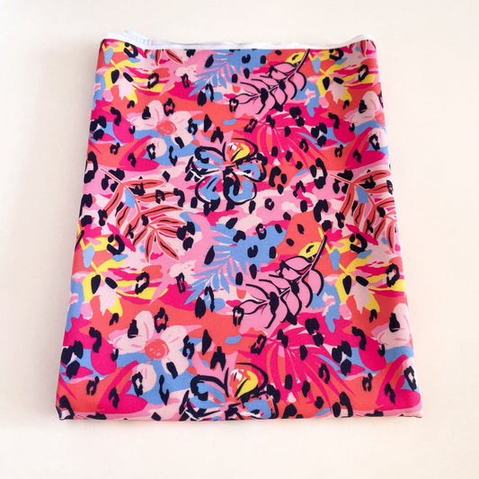 LYCRA DUPONT SUBLIMADA MULTICOLOR HOJAS