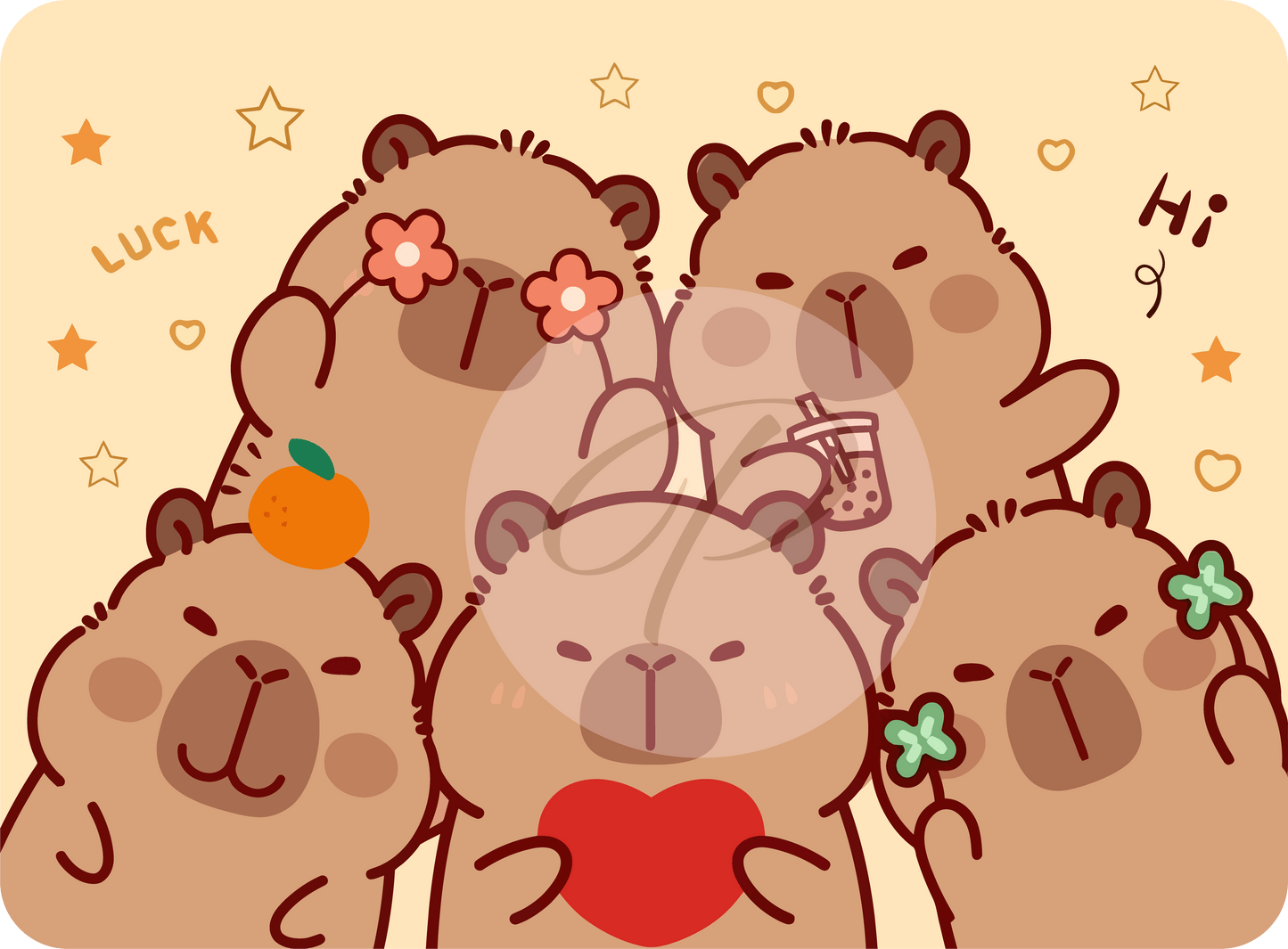 INDIVIDUAL CAPIBARA 5