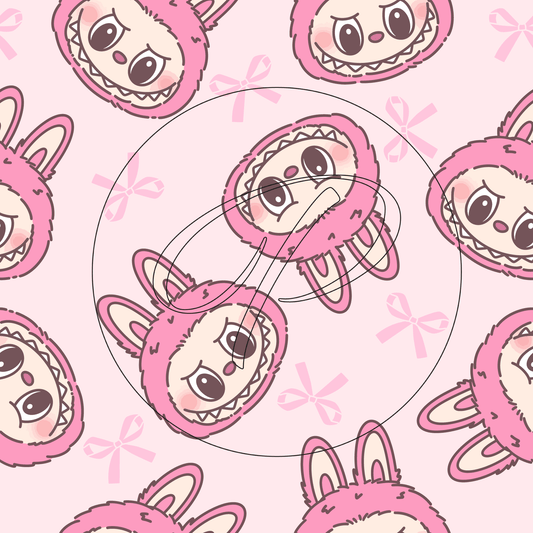 DISEÑO ANIMADO LABUBU ROSA