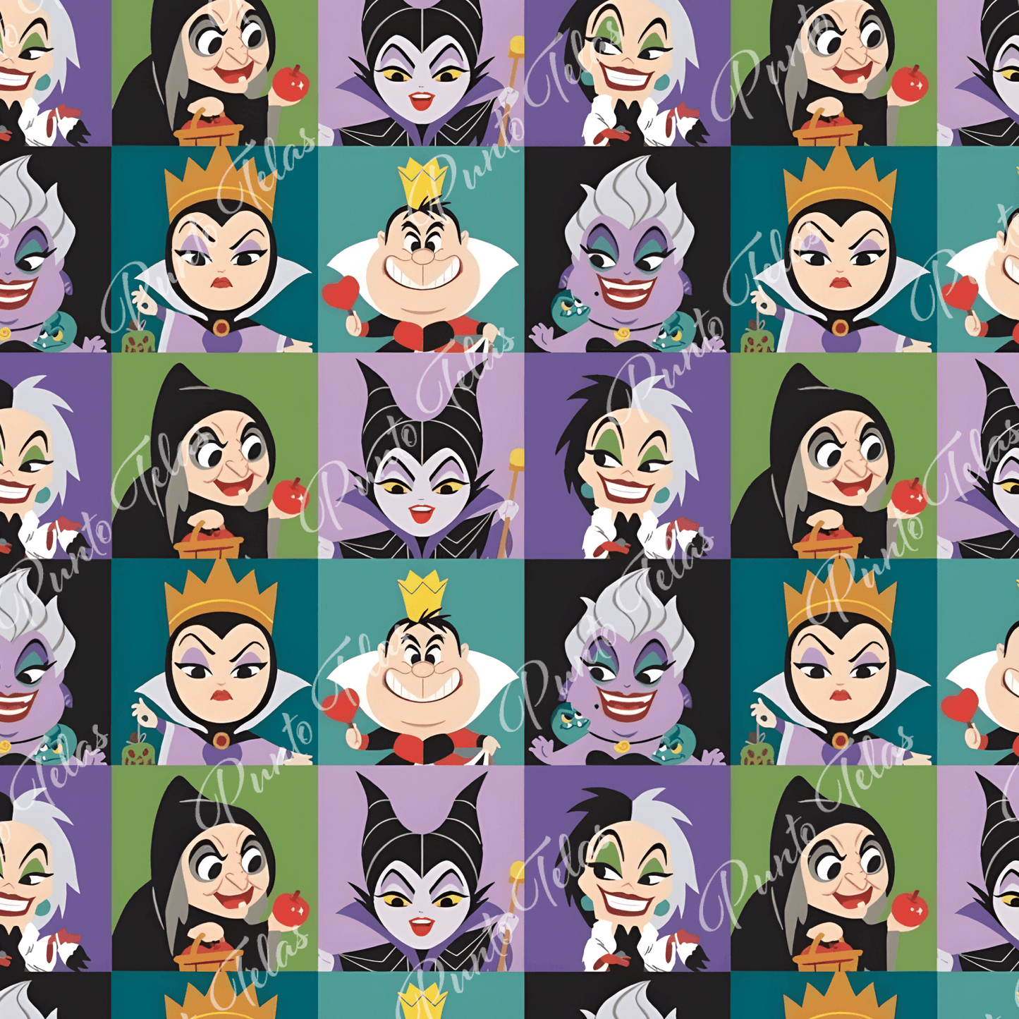 DISEÑO H13 BRUJITAS 57x73 cms