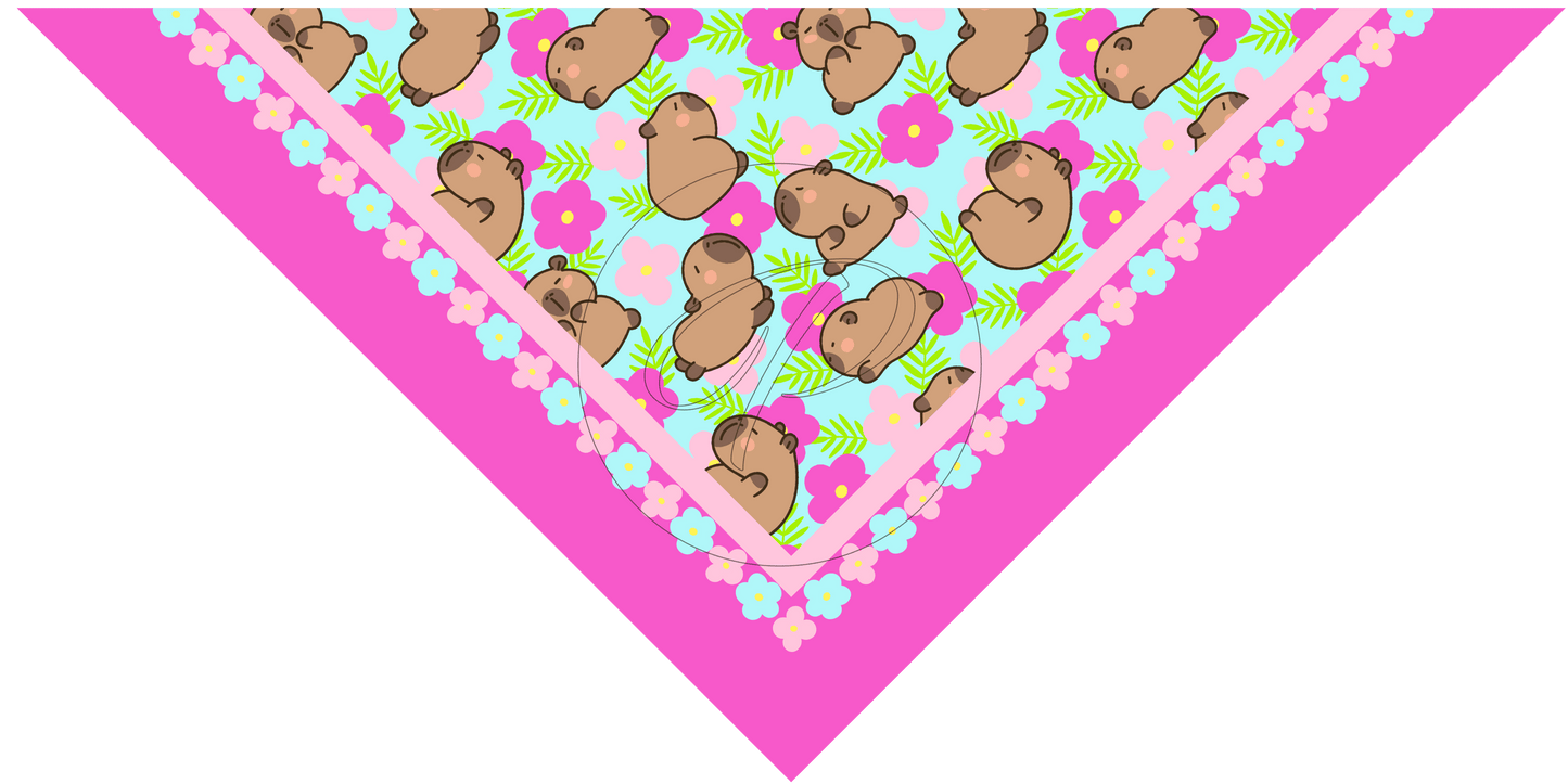 PAÑUELO INFANTIL CAPIBARA 5