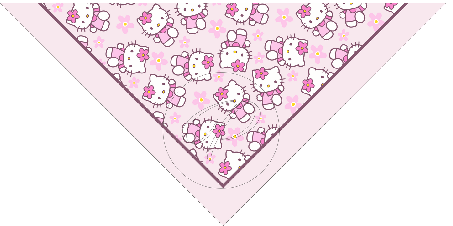 PAÑUELO INFANTIL KITTY 7
