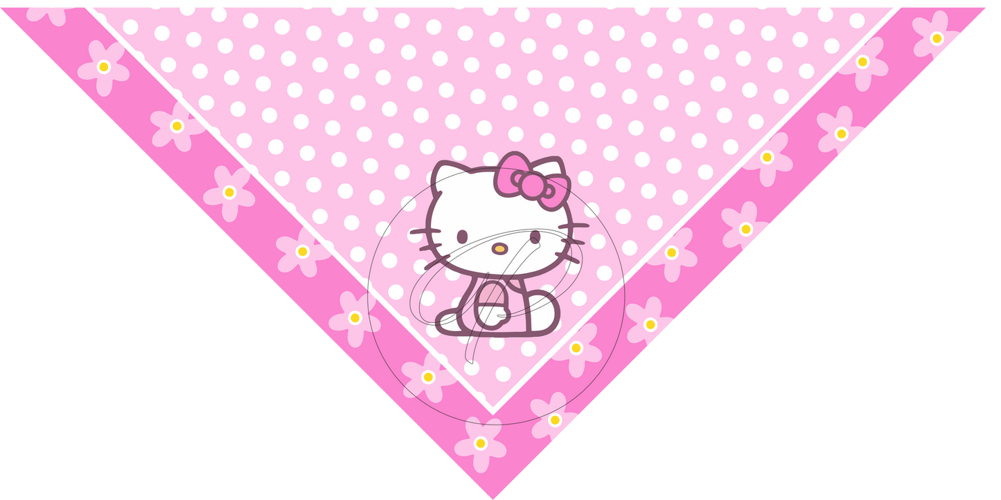 PAÑUELO INFANTIL KITTY 8