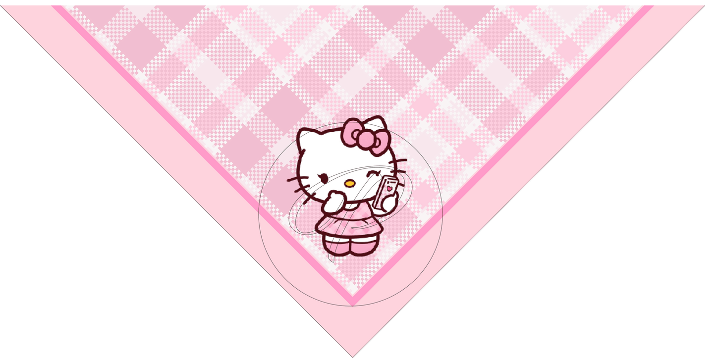 PAÑUELO INFANTIL KITTY 9