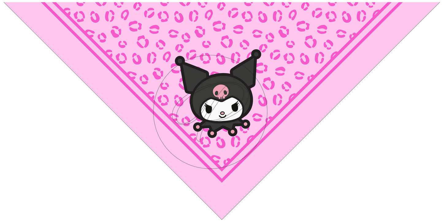 PAÑUELO INFANTIL KUROMI 2