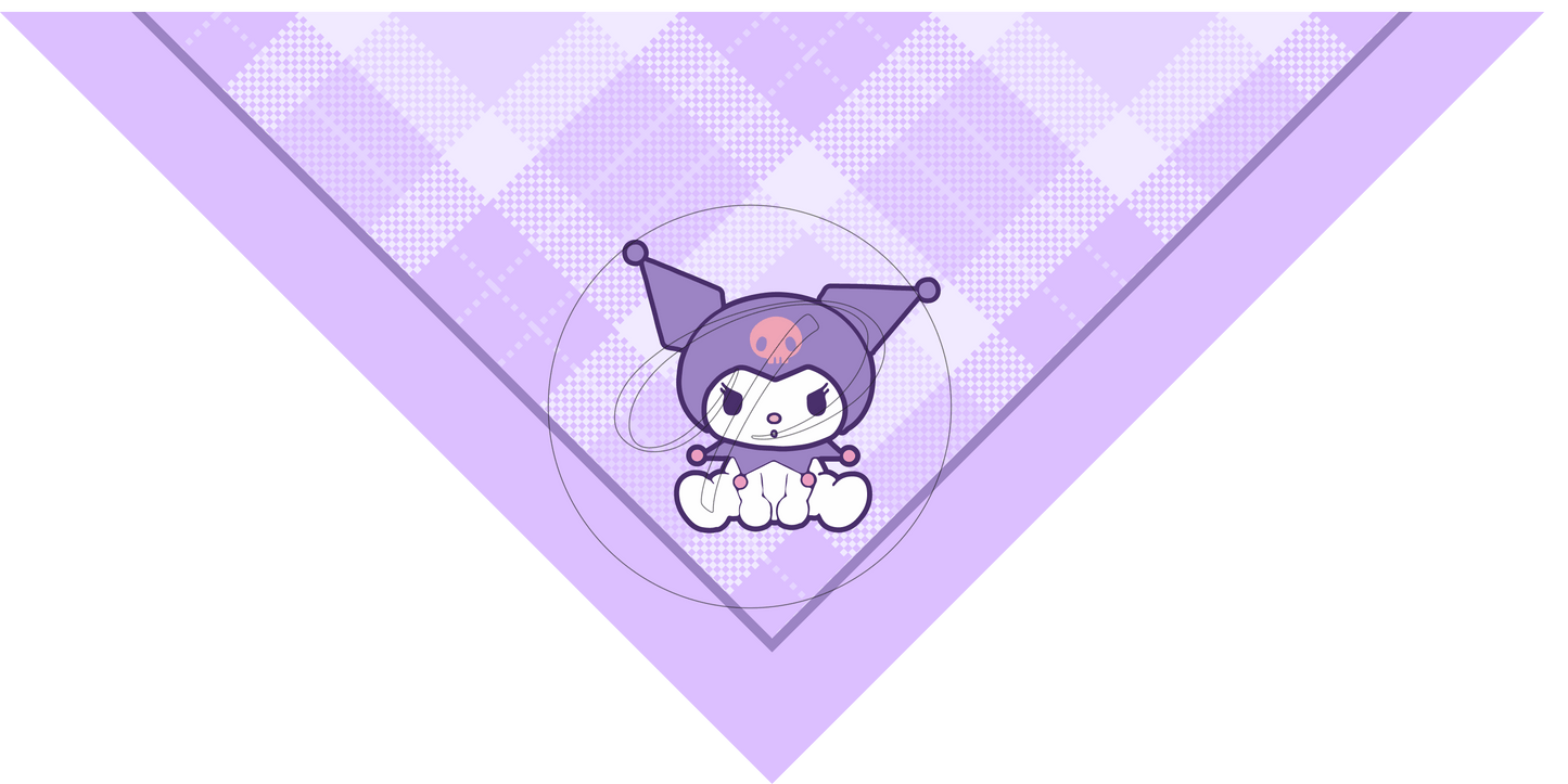 PAÑUELO INFANTIL KUROMI 3