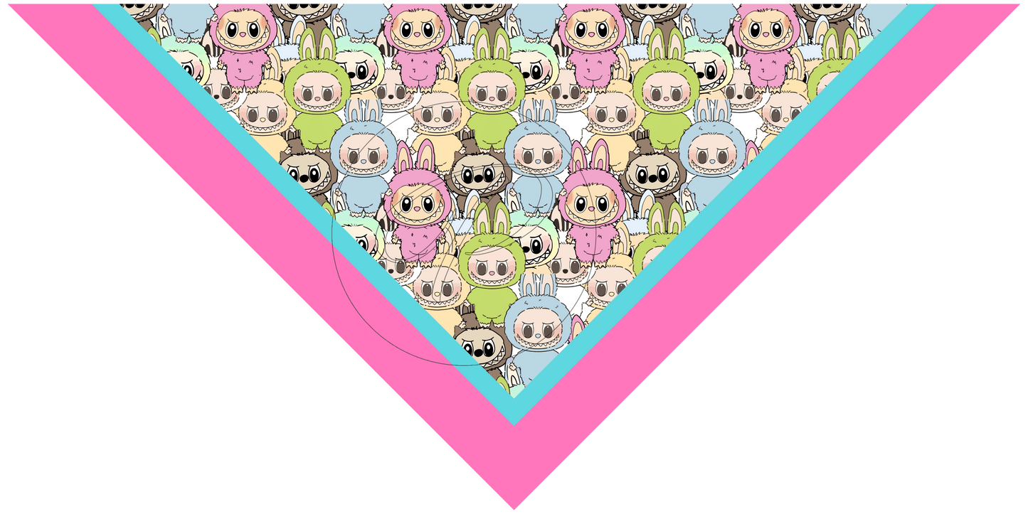 PAÑUELO INFANTIL LABUBU 3