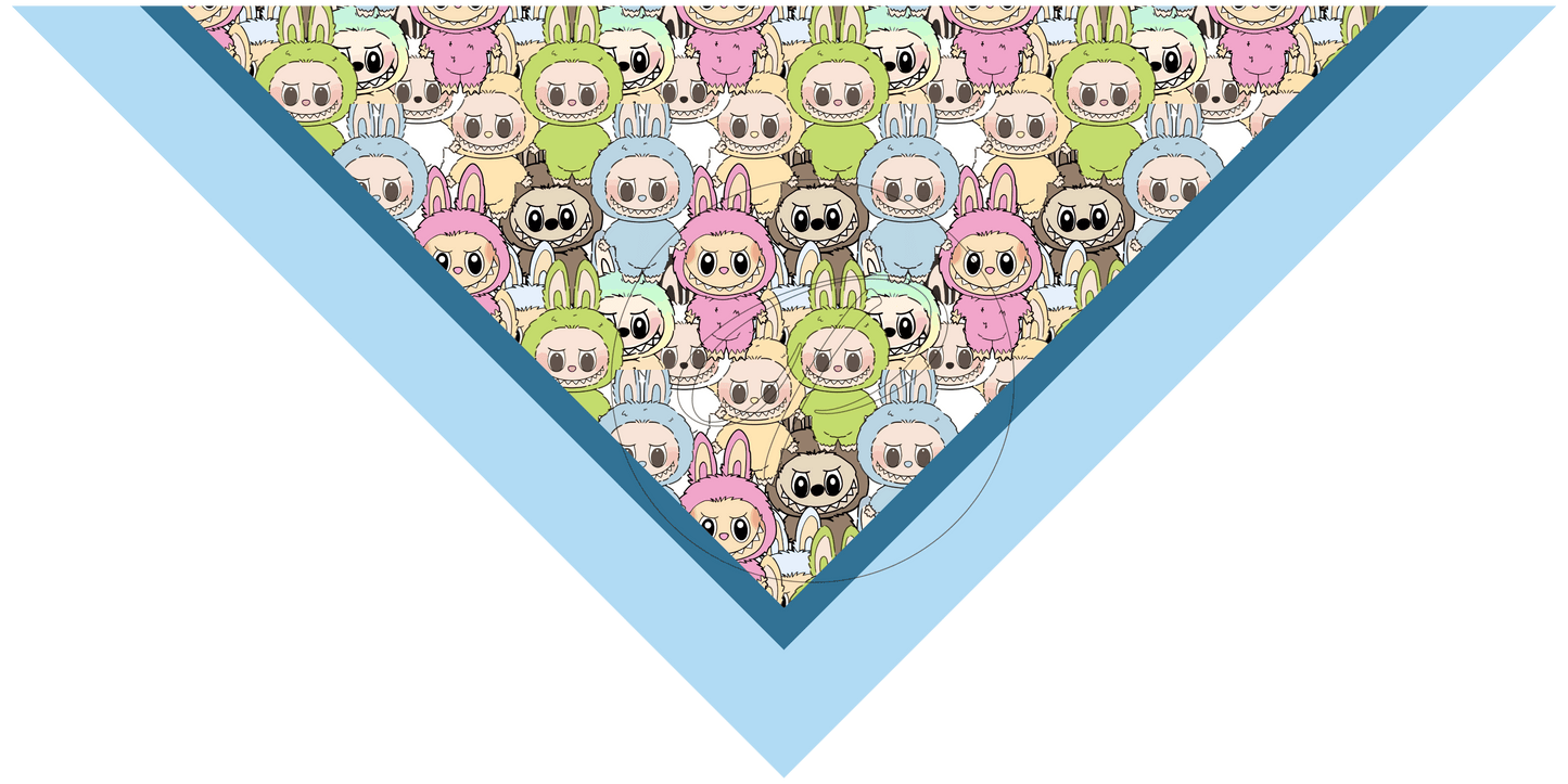 PAÑUELO INFANTIL LABUBU 4