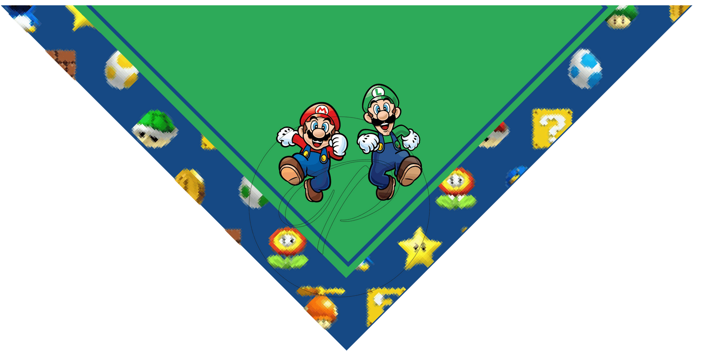 PAÑUELO INFANTIL MARIO BROS 3