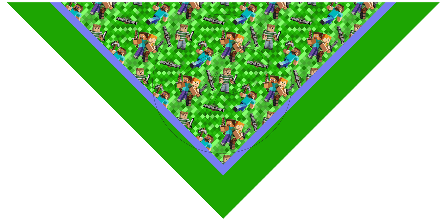 PAÑUELO INFANTIL MINECRAFT 1
