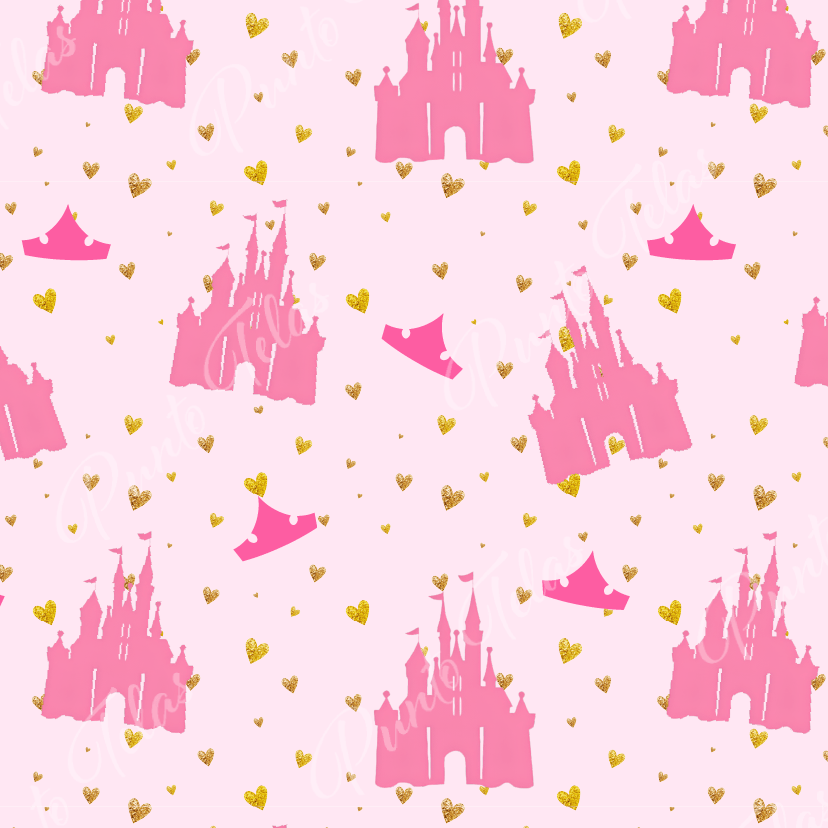 57x73 cms DISEÑO ANIMADO PRINCESAS 2
