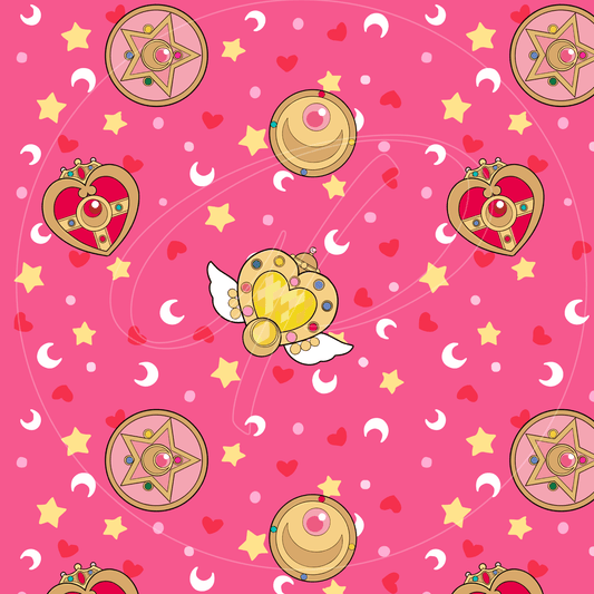 Corte 12X60  lycra dupont SAILOR MOON 1