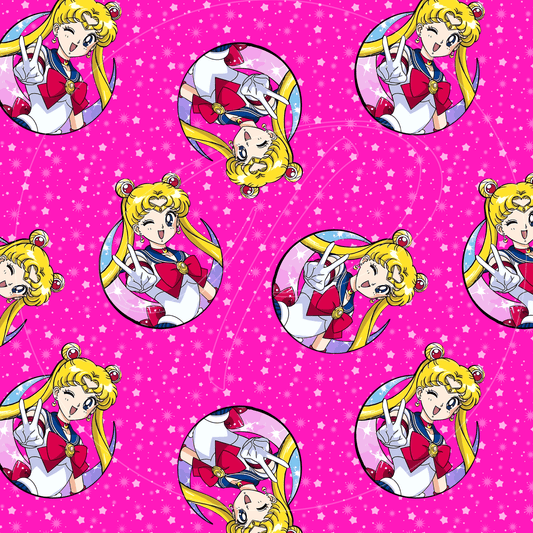 Corte 12X60  lycra dupont SAILOR MOON 2