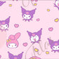 Corte lycra dupont Kuromi 3