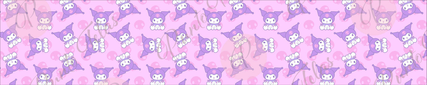 Corte lycra dupont Kuromi 4