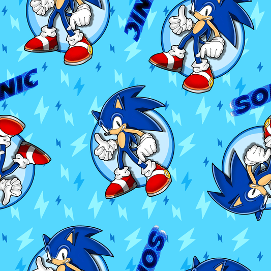 57x73 cms DISEÑO ANIMADO SONIC 2