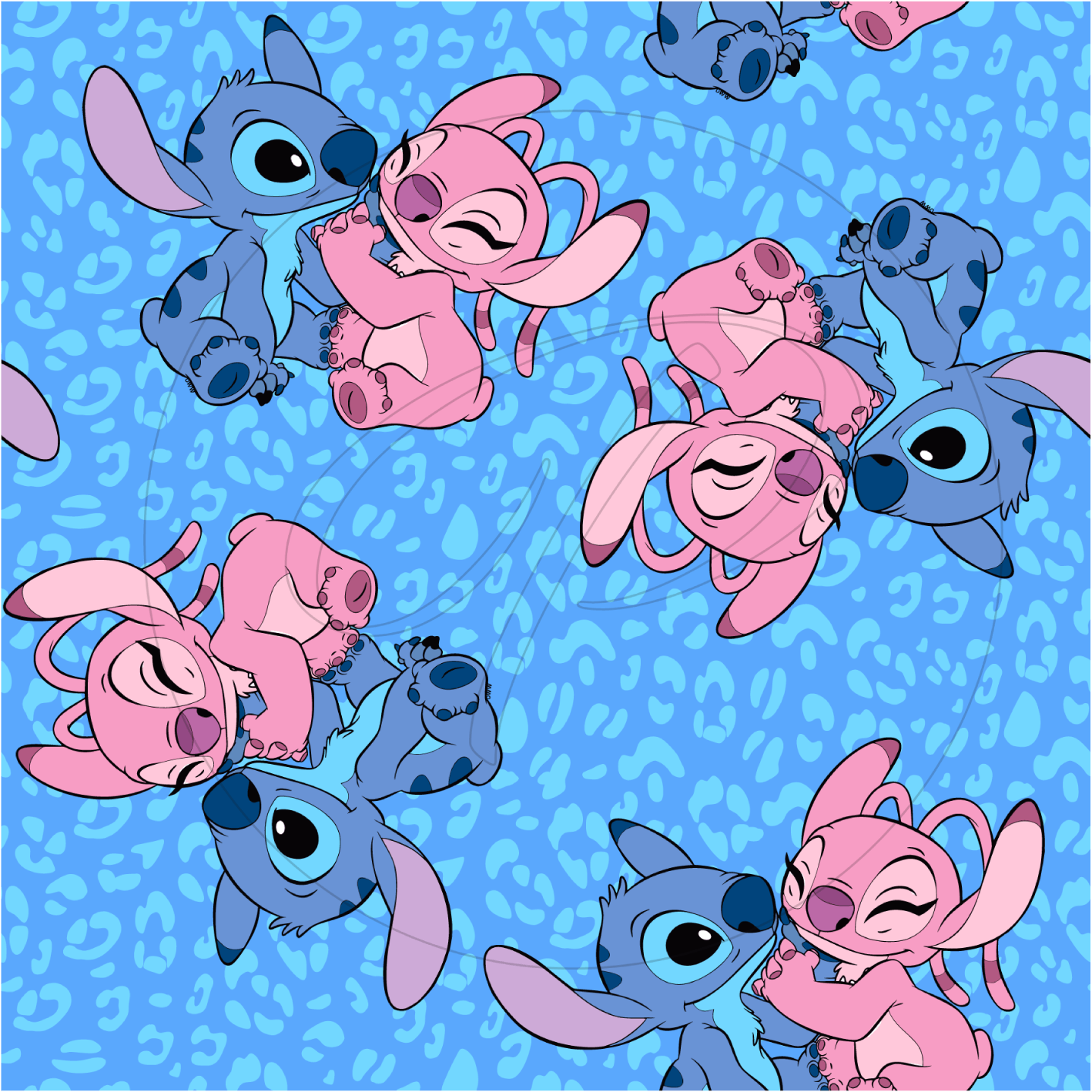 57x73 cms DISEÑO ANIMADO STITCH 11