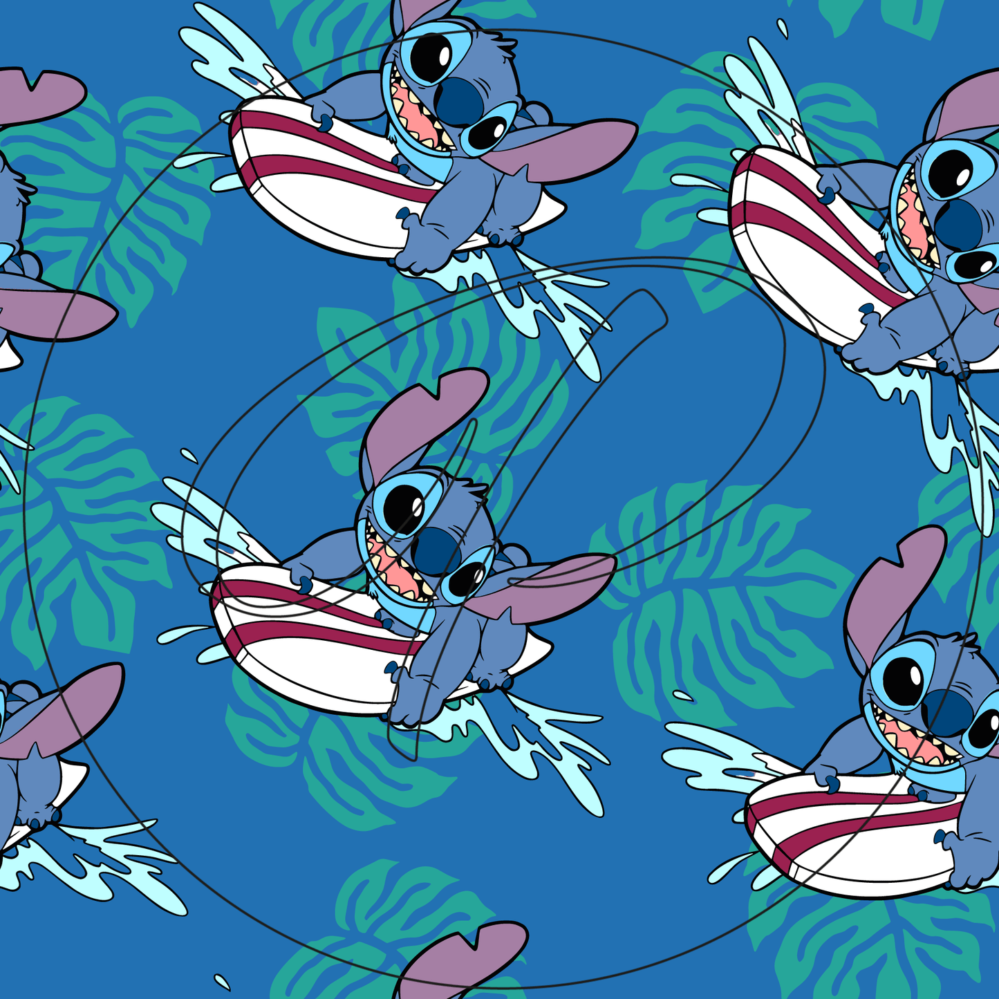 57x73 cms DISEÑO ANIMADO STITCH 13