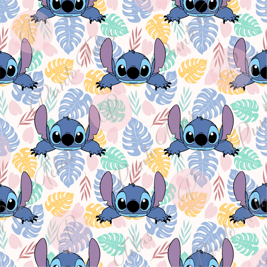 57x73 cms DISEÑO ANIMADO STITCH 2