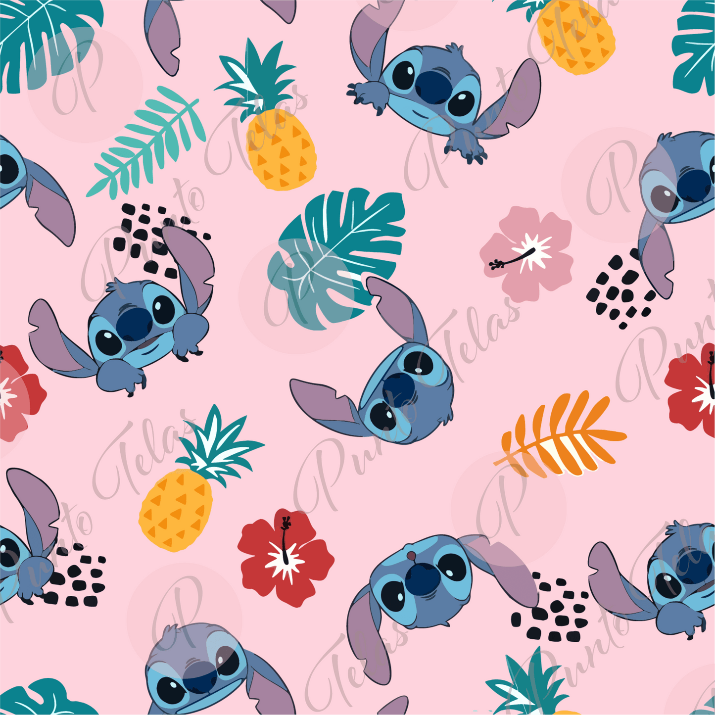 57x73 cms DISEÑO ANIMADO STITCH 3