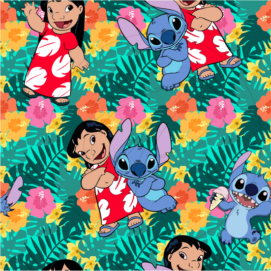 57x73 cms DISEÑO ANIMADO STITCH 7