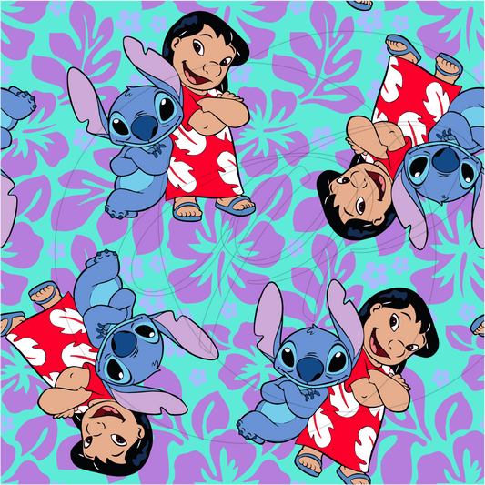 57x73 cms DISEÑO ANIMADO STITCH 8