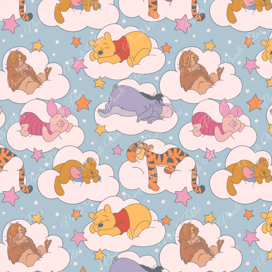57x70 cms DISEÑO ANIMADO WINNIE POOH 4