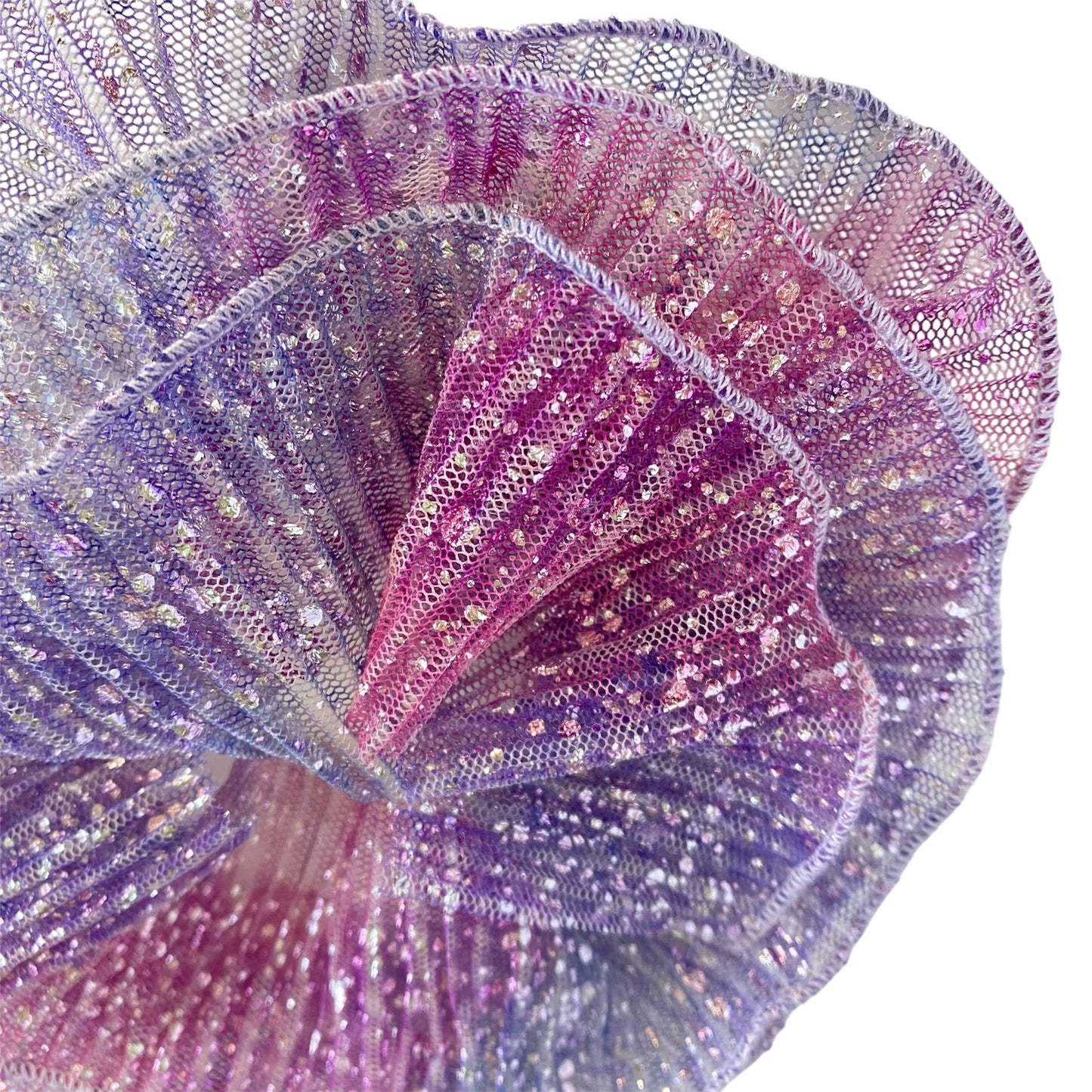 Tira de tul lila glitter